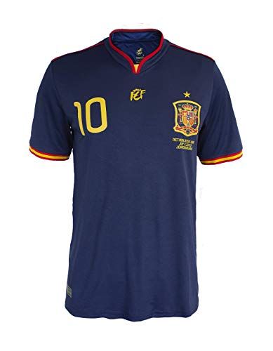 Camiseta España Mundial 2010 - Mejores camisetas de fútbol del 2020